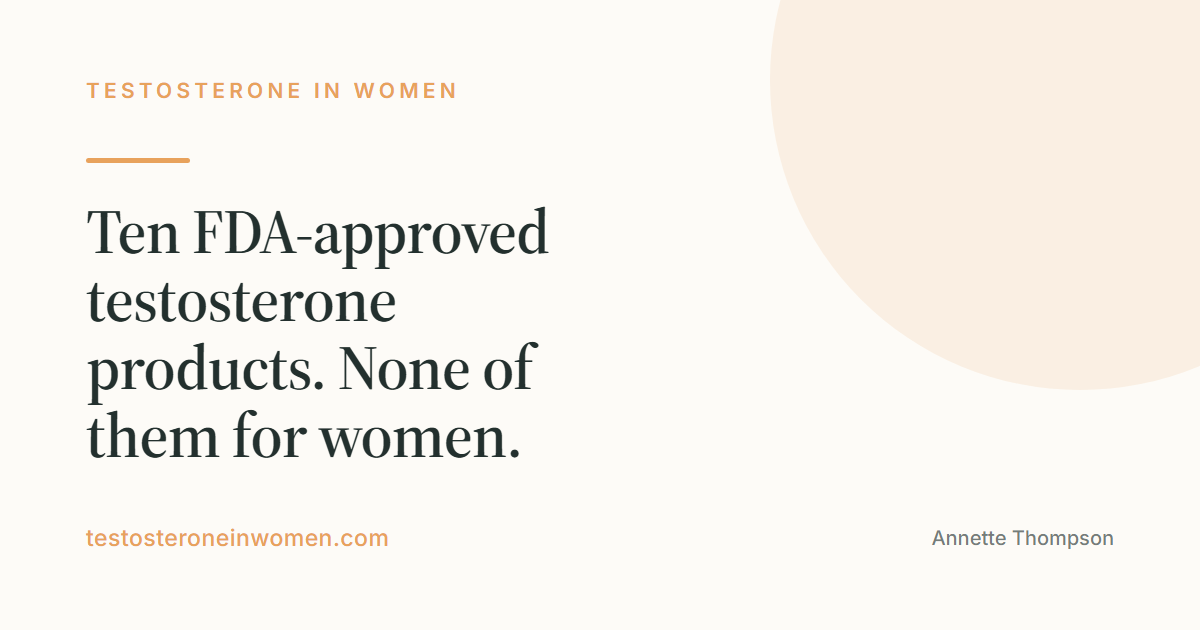 Share card for testosteroneinwomen.com